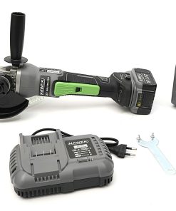 Alternative view of Акумулаторен Безчетков Ъглошлайф 125 мм HAWEK с 2бр Батерии 36V 5,0AH