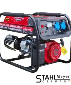 Немски Четиритактов Монофазен Генератор за Ток STAHLMAYER 4,5kW - Бензинов Агрегат