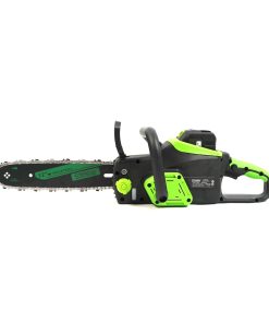 Мощна Акумулаторна Резачка STAHLMAYER 42V 10AH с Дисплей с 2 Вериги и Работеща Спирачка - Верижен Трион 34см Шина