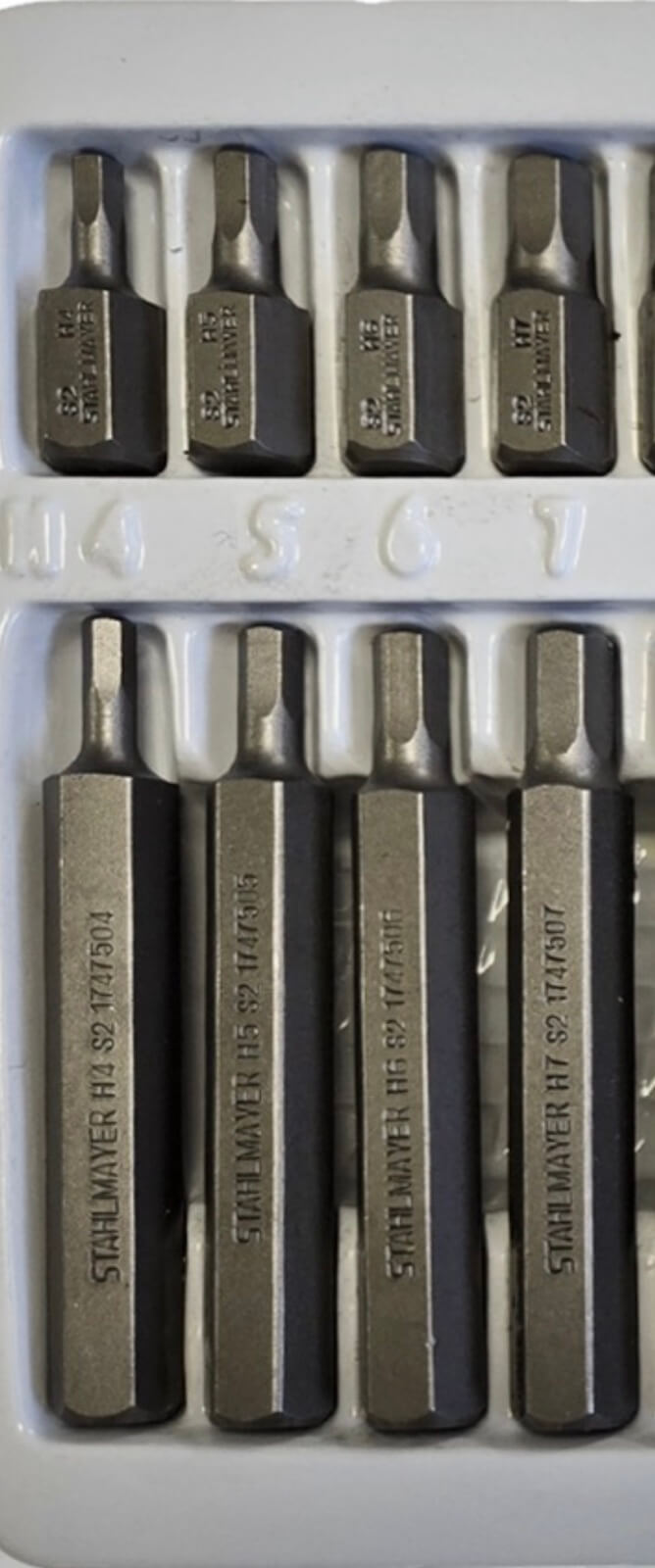 Професионален Комплект Битове - Накрайници STAHLMAYER Hex XZN и Torx 1/2", 3/8" 40 броя SM4401 - Image 4