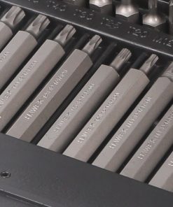 Alternative view of Комплект битове-накрайници HAWEK 4401new Hex XZN и Torx 1/2" и 3/8" 40 броя