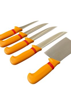 Alternative view of Комплект Професионални Месарски Ножове и Сатър 5 броя STAHLMAYER Exclusive + Подарък Брус за Заточване