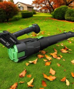 Alternative view of Мощна Акумулаторна Духалка STAHLMAYER 36V 8Ah Въздуходувка за Листа 2 Батерии и Зарядно