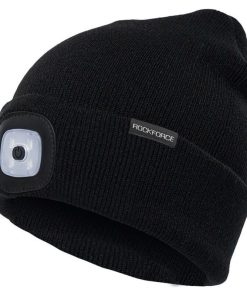 Зимна Шапка ROCKFORCE с Вградено LED Осветление