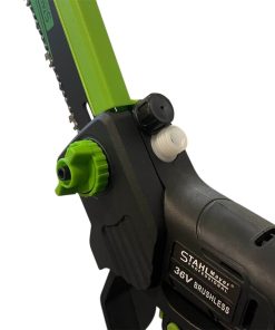 Alternative view of Професионална Акумулаторна Резачка 30см Шина STAHLMAYER 36V 10AH с Дисплей с 2 Батерии и 2 Вериги - Авто Омасляване