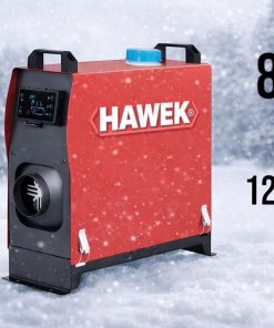 Alternative view of Суха Дизелова Печка HAWEK с Bluetooth 8kW за Кемпери Бусове и Гаражи 12V / 24V / 220V