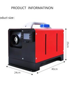 Alternative view of Преносима Суха Дизелова Печка HAWEK с Bluetooth 8kW за Кемпери Бусове и Гаражи 12V / 24V / 220V