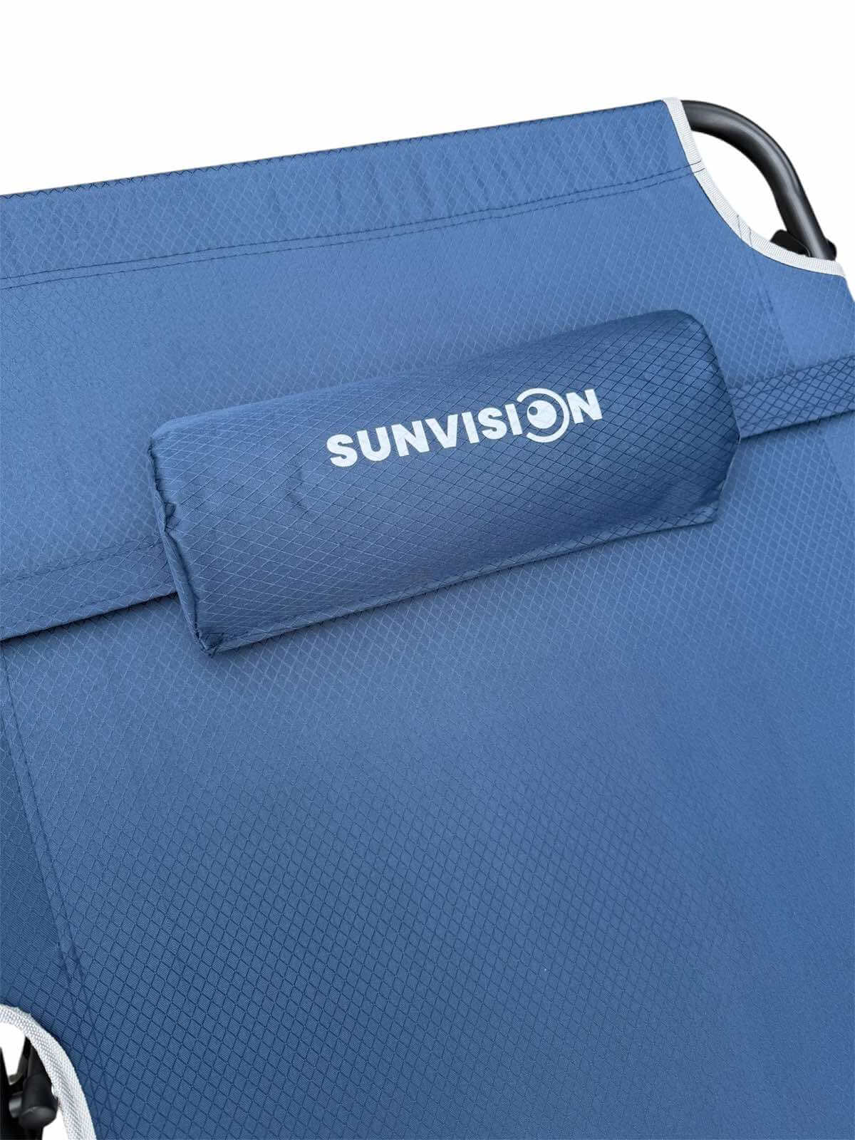 ПРОМО КОМПЛЕКТ - 2 БРОЯ Сгъваем Шезлонг Тип Походно Легло SUNVISION 200х70 см до 200кг - Image 6