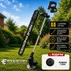 Телескопичен Акумулаторен Тример за Трева STAHLMAYER с 2 Батерии 36V 8A  + Подарък Кордова Глава