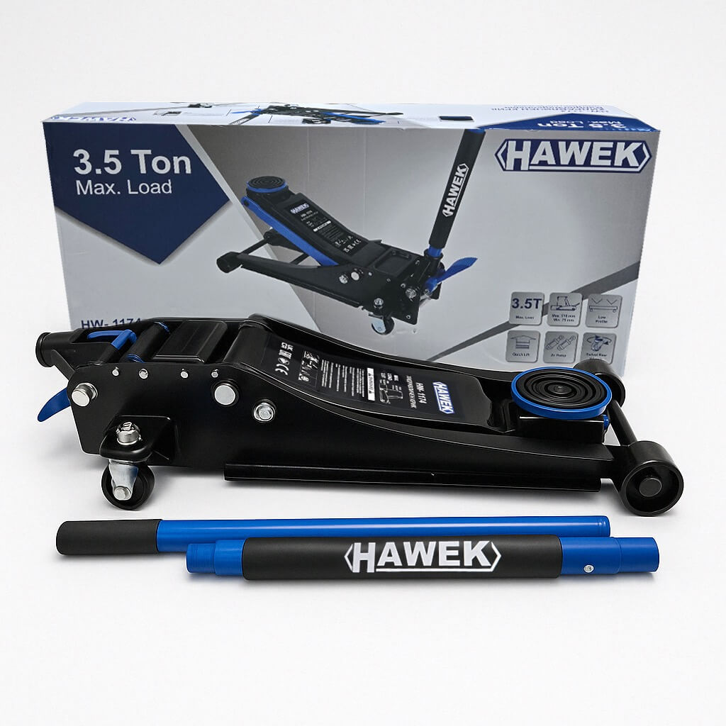 Нископрофилен Крик Крокодил HAWEK 3,5 тона с Педал и ДВЕ ПОМПИ 75 - 510мм - Image 7