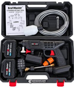 Alternative view of Мобилна Акумулаторна Водоструйка KRAFTMASTER с 2 Батерии 36V 8Ah и Високо Налягане 30 Бара в Куфар с Аксесоари