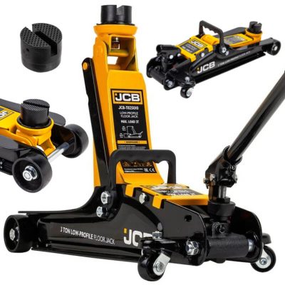 Хидравличен Нископрофилен Крик Тип „Крокодил“ JCB 3 тона, 85–385 мм