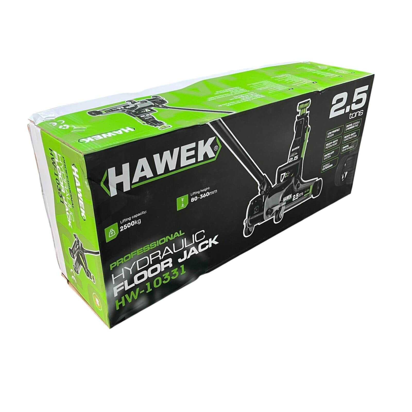 Хидравличен Крик Тип „Крокодил“ 2.5 тона, Нископрофилен HAWEK HW-10331 - Image 9