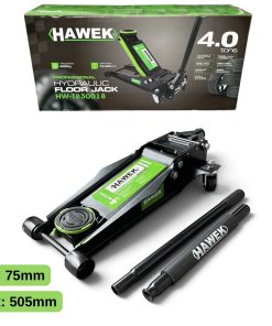 Професионален Нископрофилен Крик 4 тона с Две Помпи – HAWEK